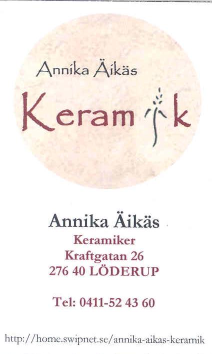 Keramik Anika Aikas